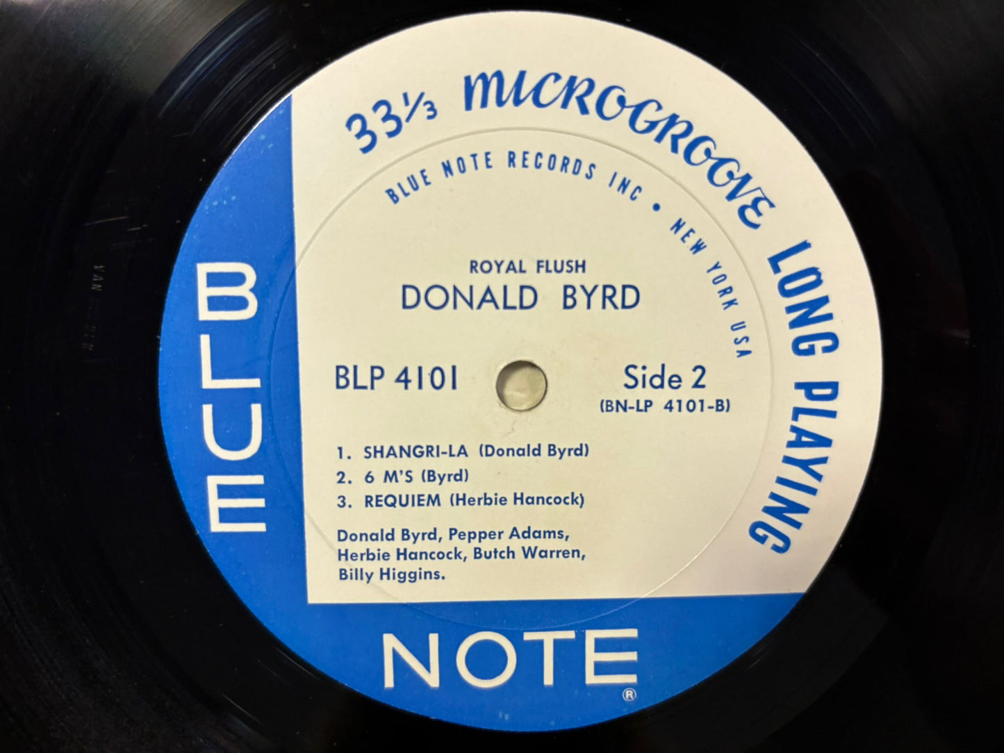 Donald Byrd- Royal Flush BLP 4101 US 1st