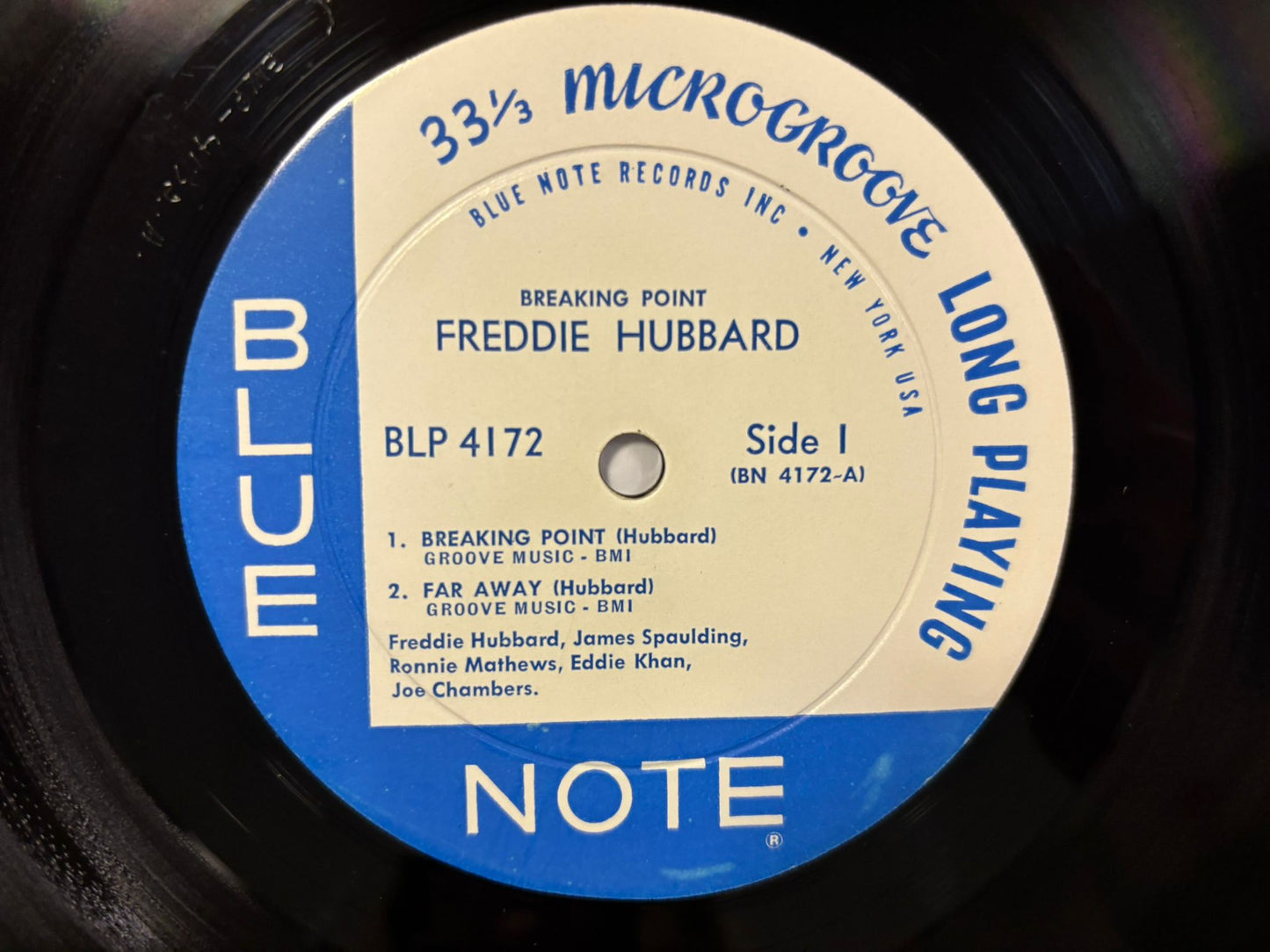 Freddie Hubbard- Breaking Point US Mono BLP 4172