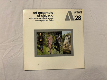 Art Ensemble Of Chicago- a.a.c.m Great Black Music Message To Our Folks Original