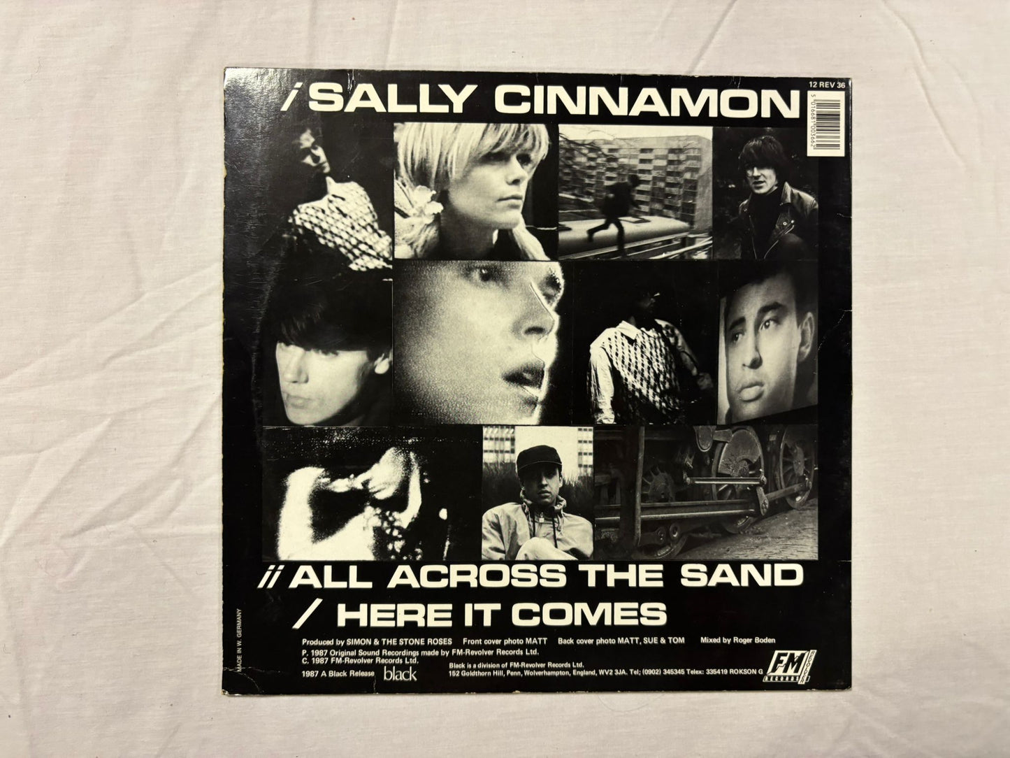 The Stone Roses- Sally Cinnamon 12'
