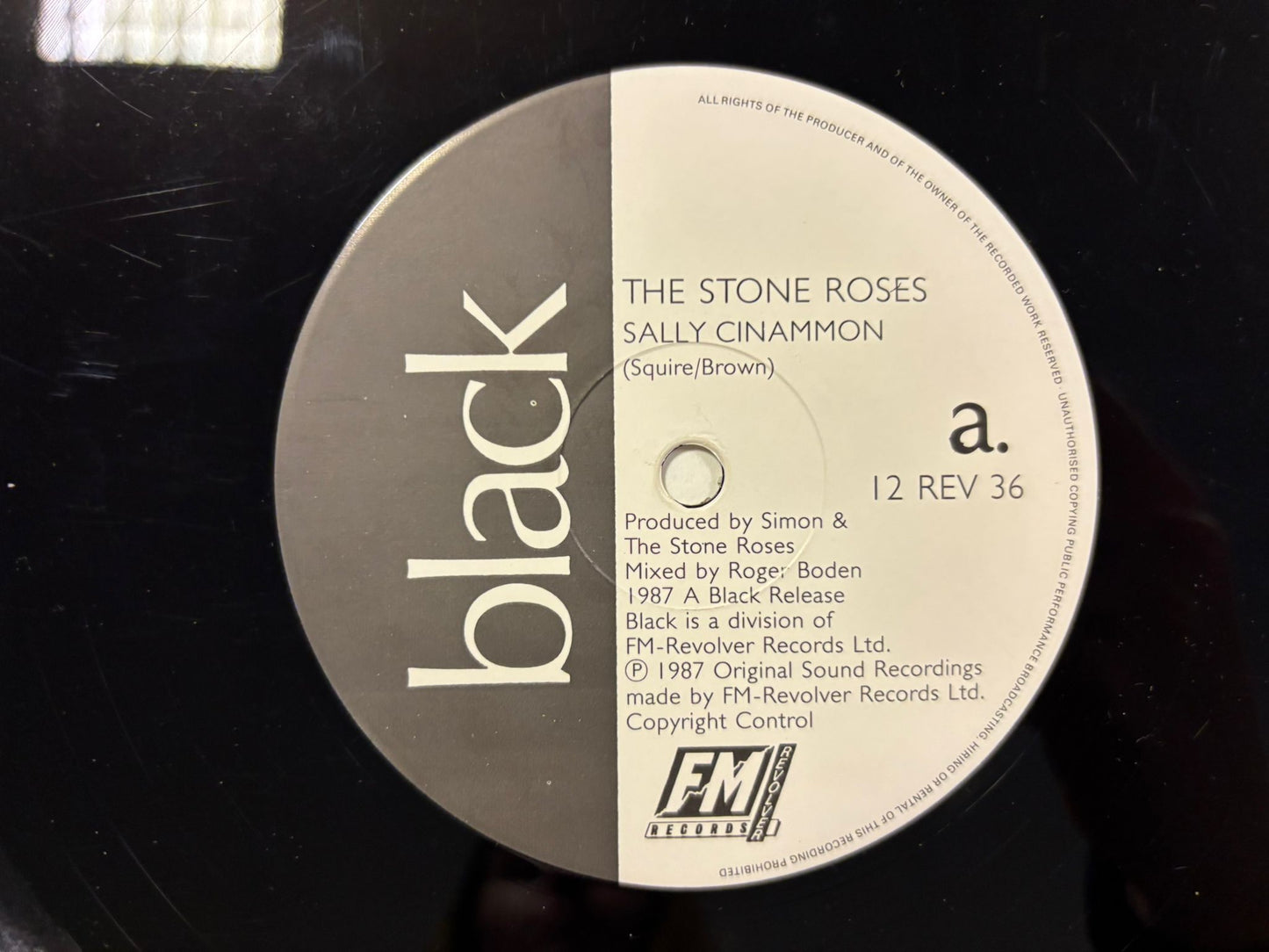 The Stone Roses- Sally Cinnamon 12'