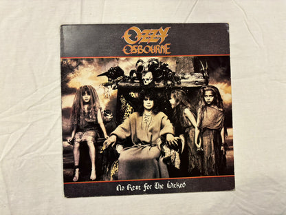 Ozzy Ozbourne- No Rest For The Wicked UK 1st