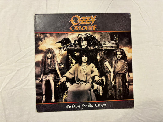 Ozzy Ozbourne- No Rest For The Wicked UK 1st