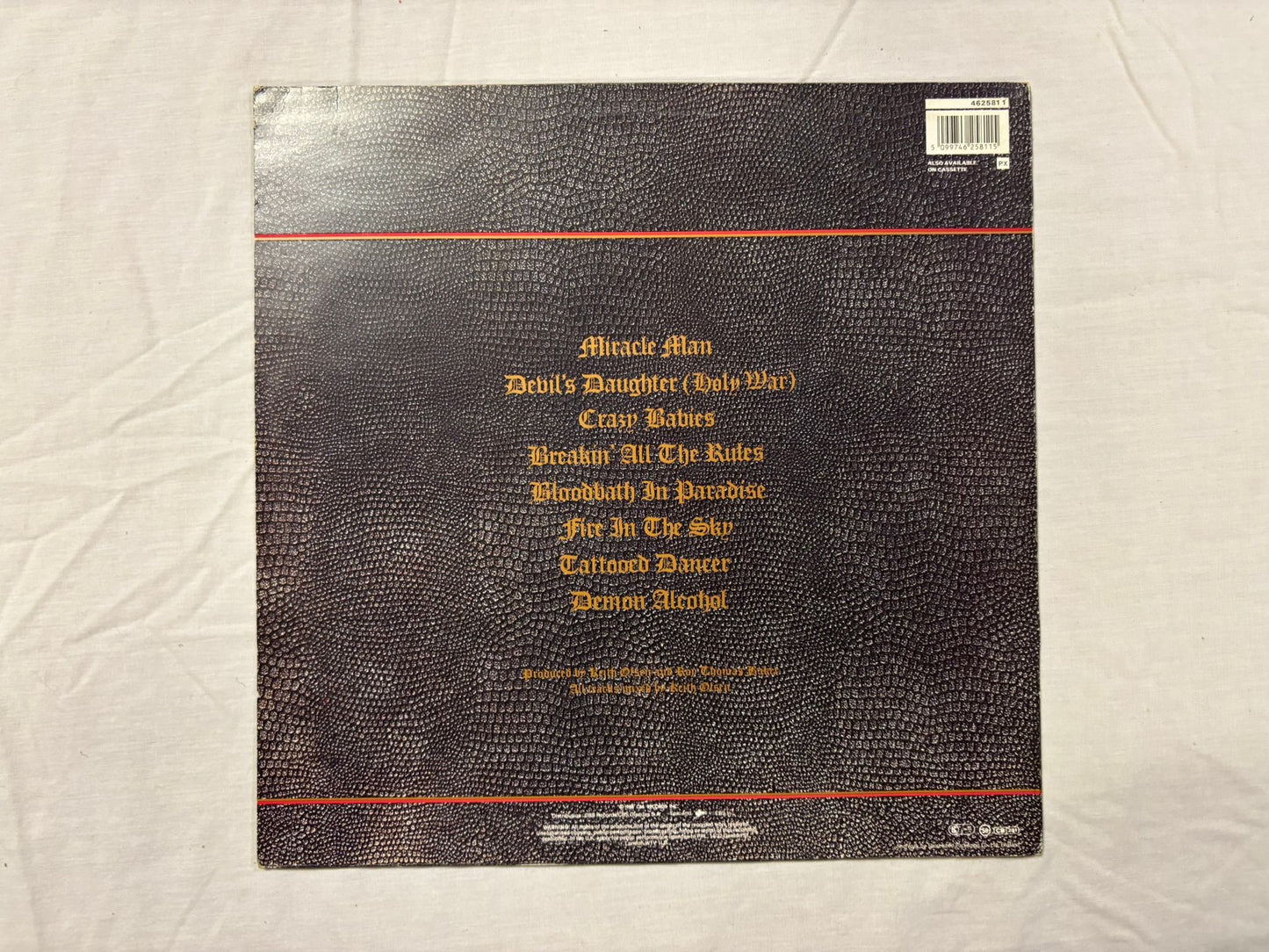 Ozzy Ozbourne- No Rest For The Wicked UK 1st