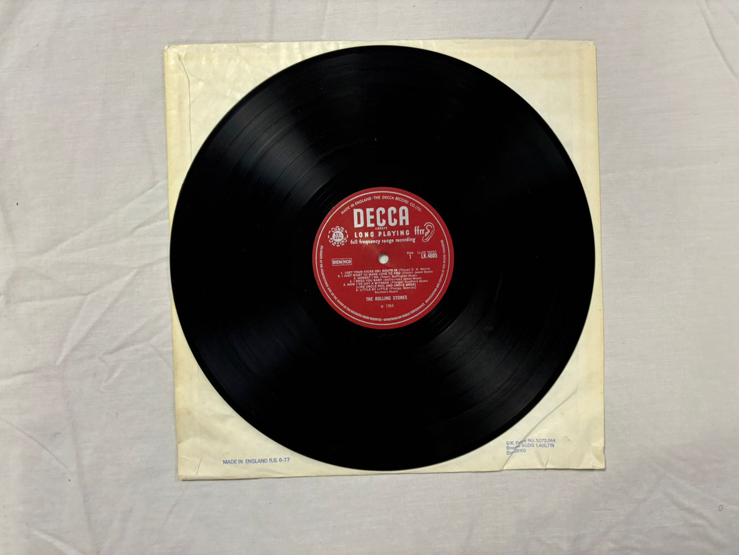 The Rolling Stones- Self Titled UK Mono