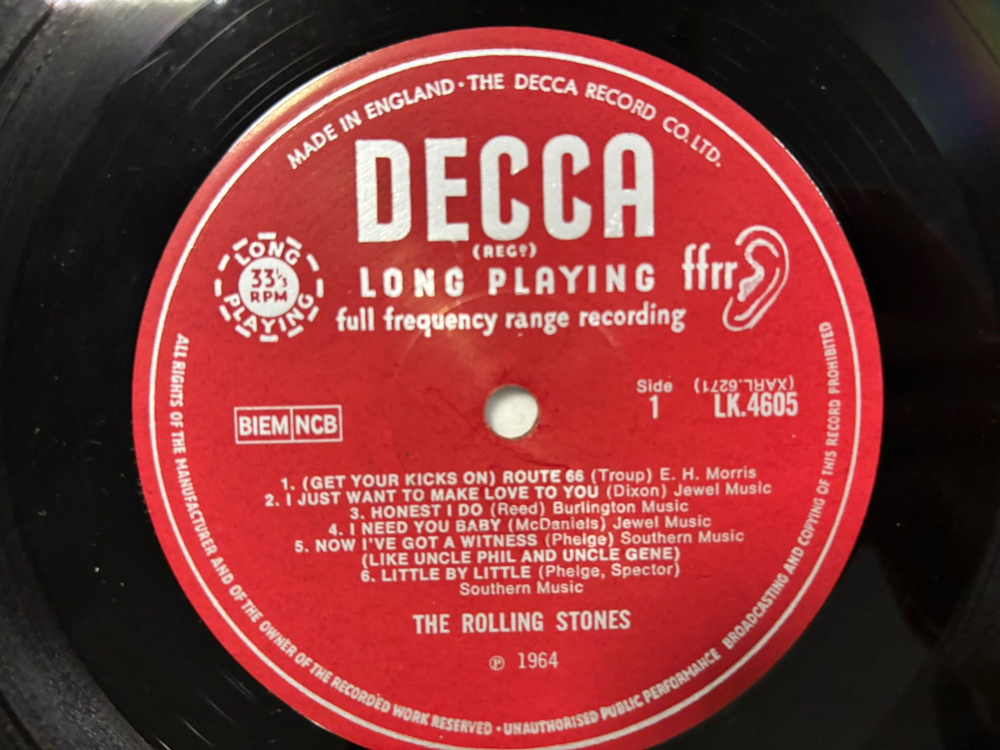 The Rolling Stones- Self Titled UK Mono