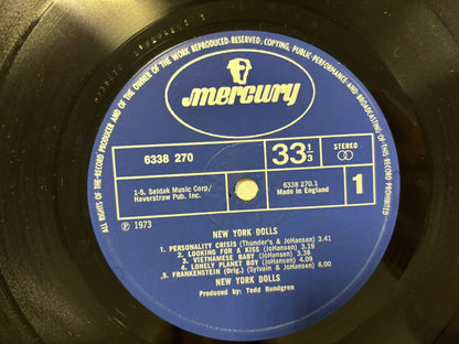 New York Dolls Self Titled UK 1st Billy Duffy Collection