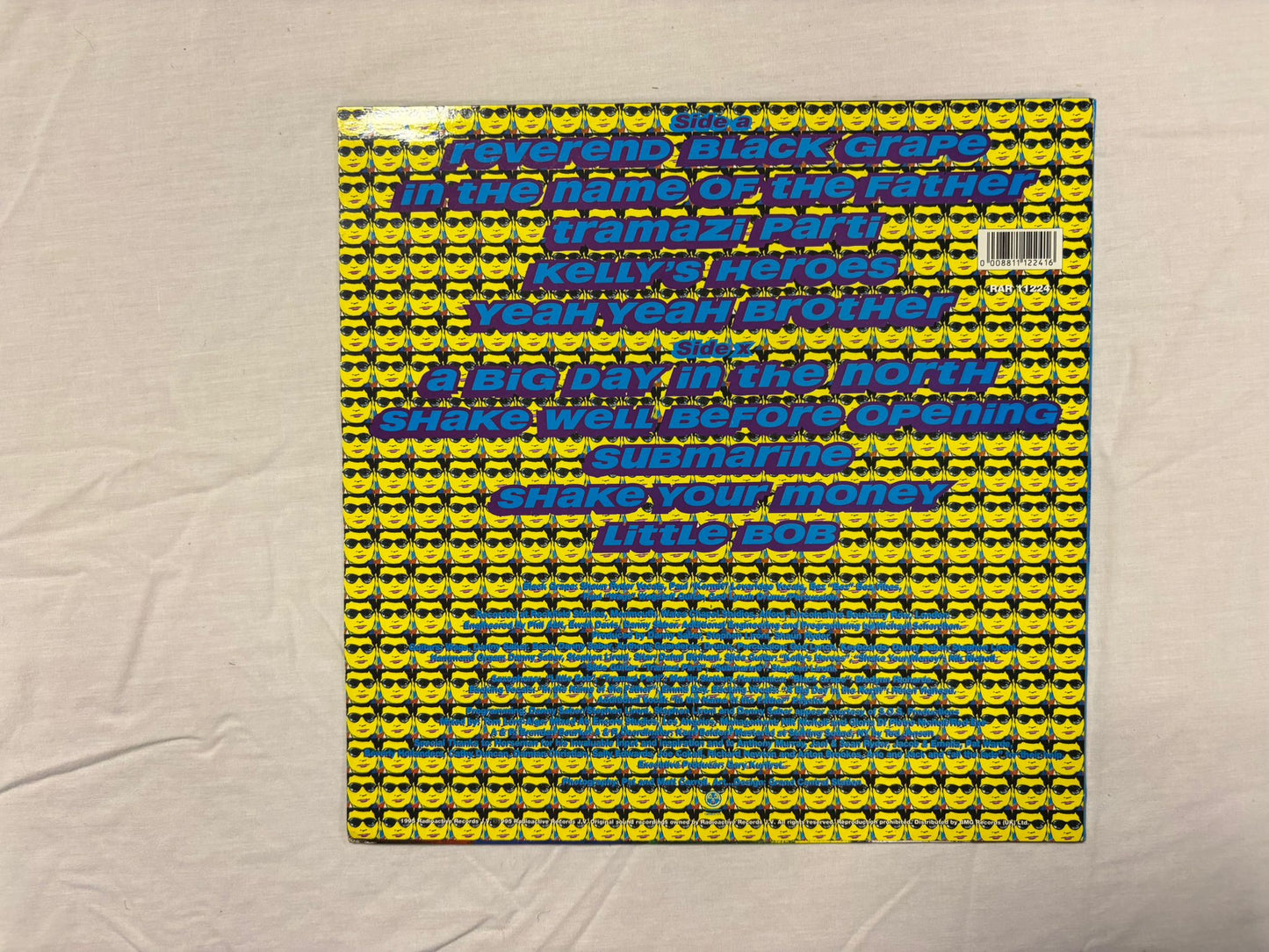 Black Grape- It's Great When You're Straight Yeah UK 1st LP