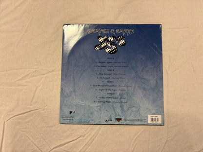 YES- Heaven and Earth Dbl LP Turquoise