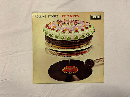 Rolling Stones- Let It Bleed UK 1st Stereo with Poster