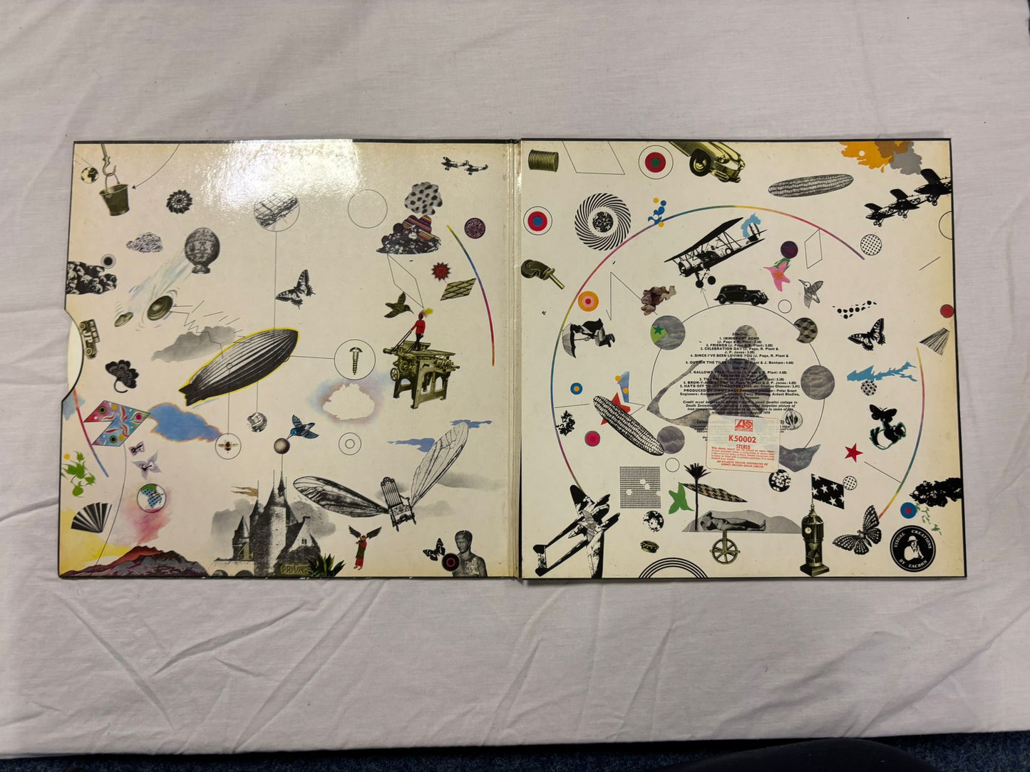 Led Zeppelin III UK Red/Plum
