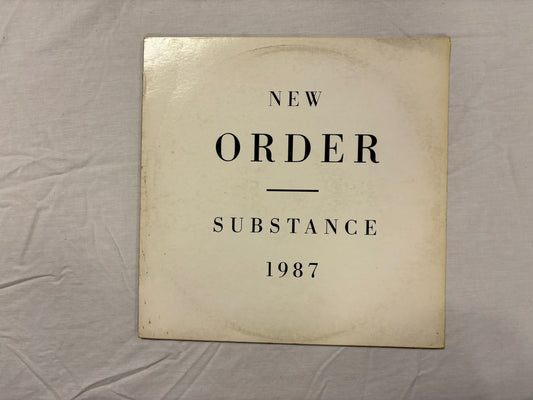 New Order- Substance UK Pressing