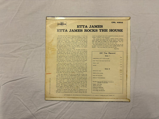 Etta James- Rocks The House UK 1st Chess