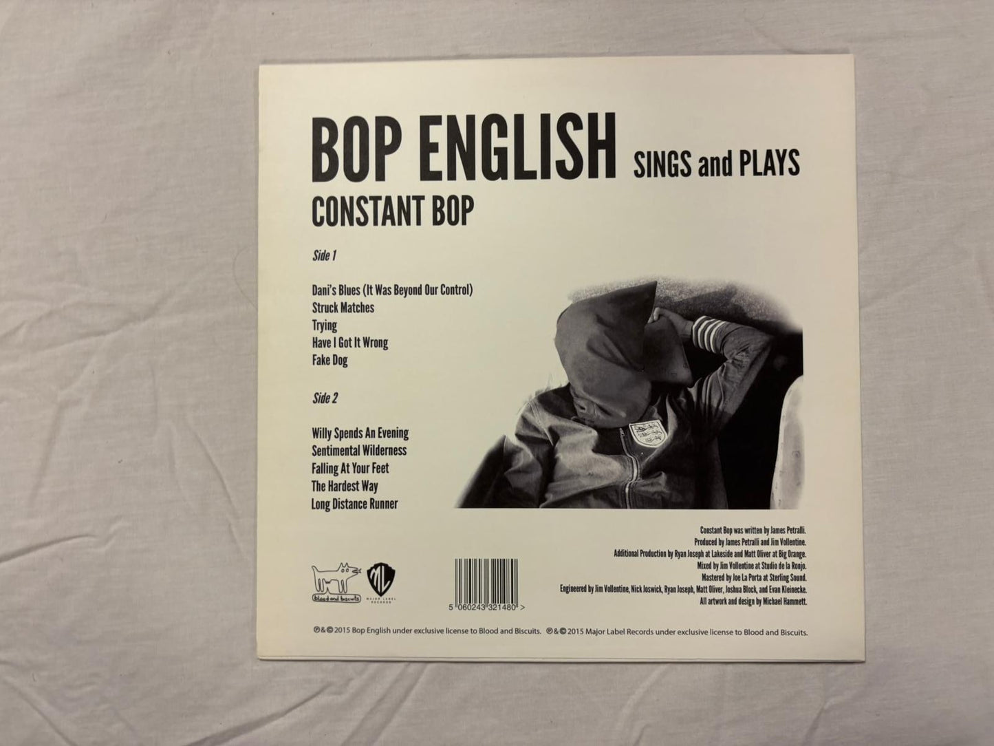 Bop English Constant Bop LP Splatter Vinyl