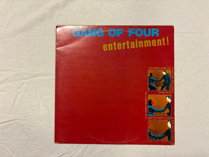 Gang Of Four- Entertainment! W/ Tour Poster