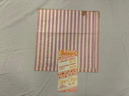 The Jam-The Gift in bag with signed Paul Weller Flyer