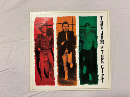 The Jam-The Gift in bag with signed Paul Weller Flyer