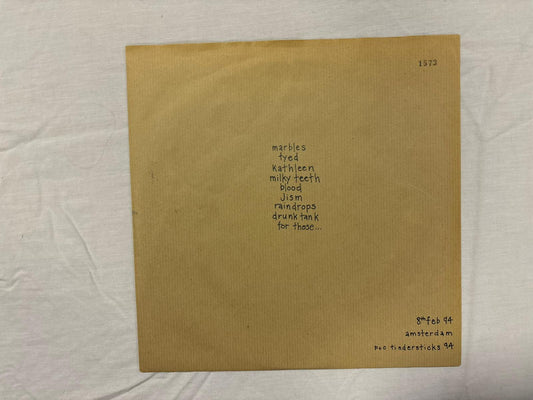 Tindersticks- Amsterdam 10" Fully Signed