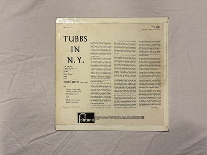 Tubby Hayes Tubbs In N/Y UK 1st Mono Fontana