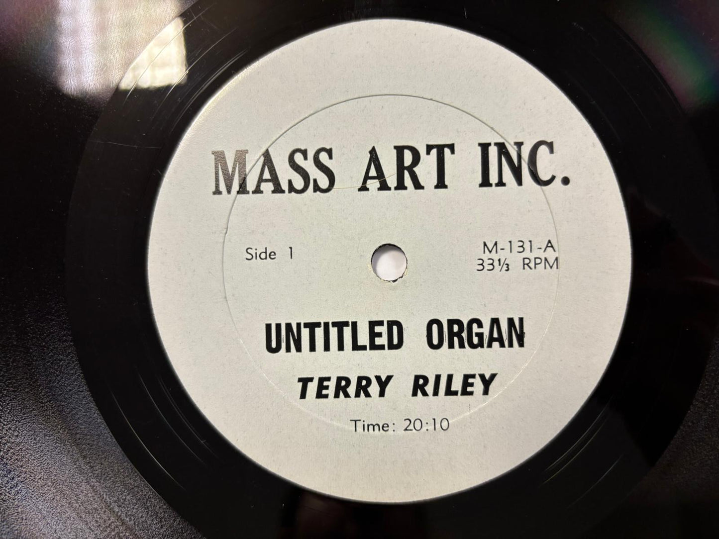 Terry Riley - Reed Streams LP US Original Pressing