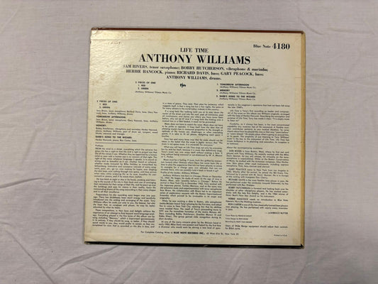 Anthony Williams - Life Time LP US Mono Original Blue Note BLP 4180