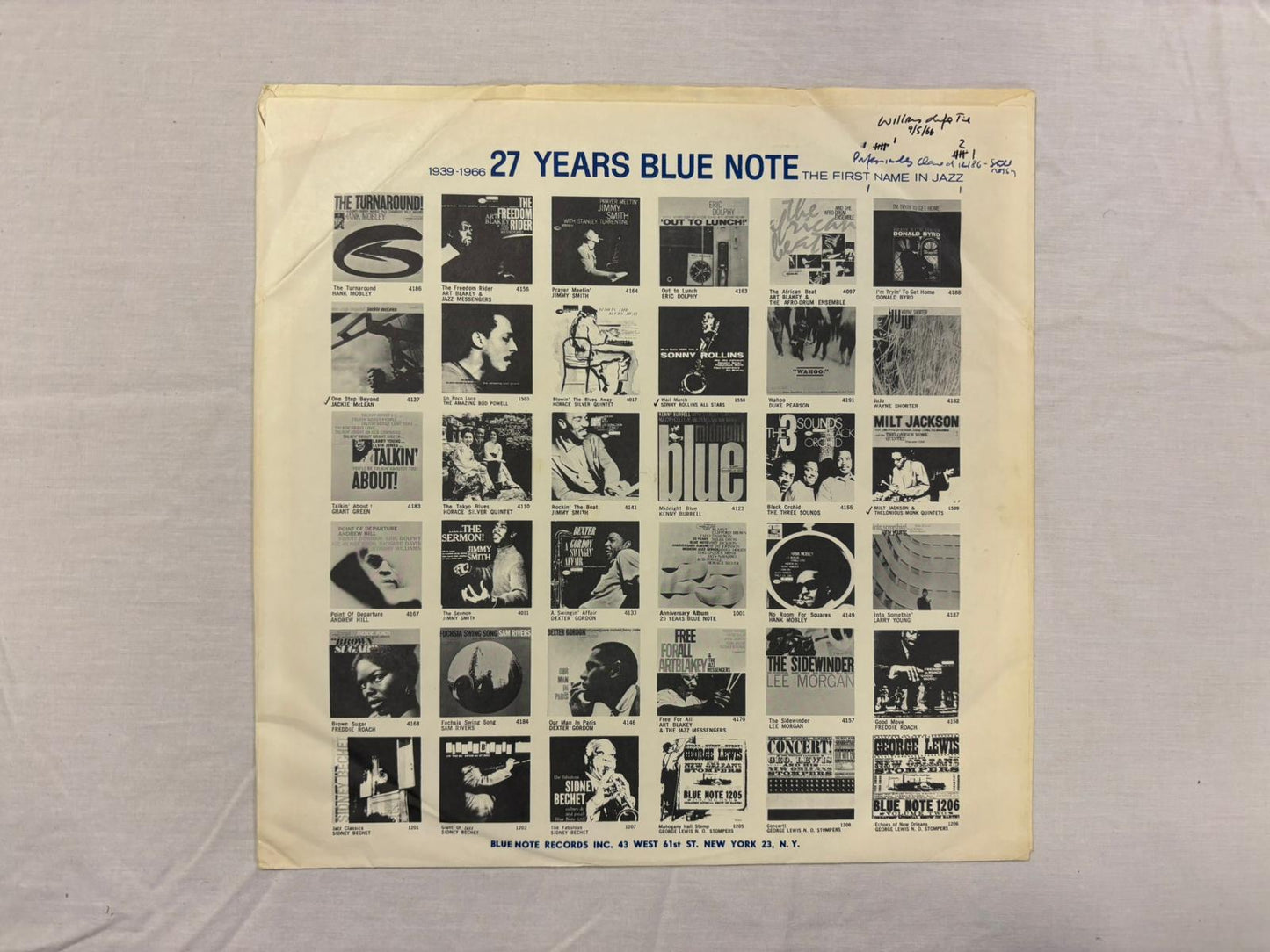 Anthony Williams - Life Time LP US Mono Original Blue Note BLP 4180