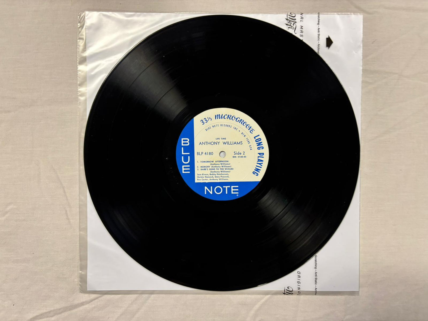 Anthony Williams - Life Time LP US Mono Original Blue Note BLP 4180