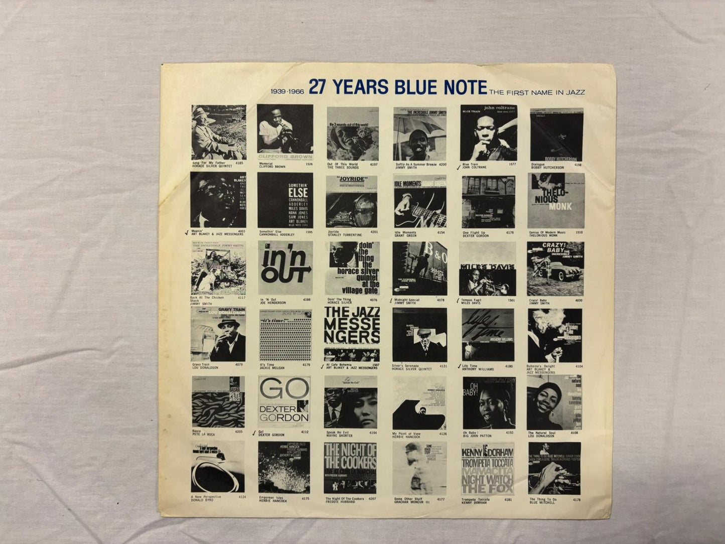 Anthony Williams - Life Time LP US Mono Original Blue Note BLP 4180