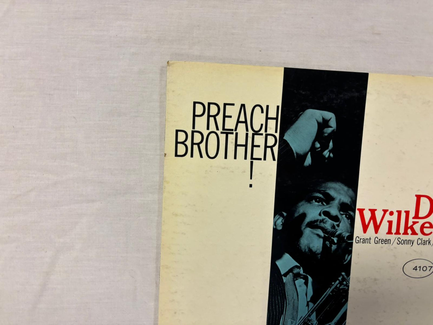 Don Wilkerson - Preach Brother! LP US Original Mono Blue Note BLP 4107