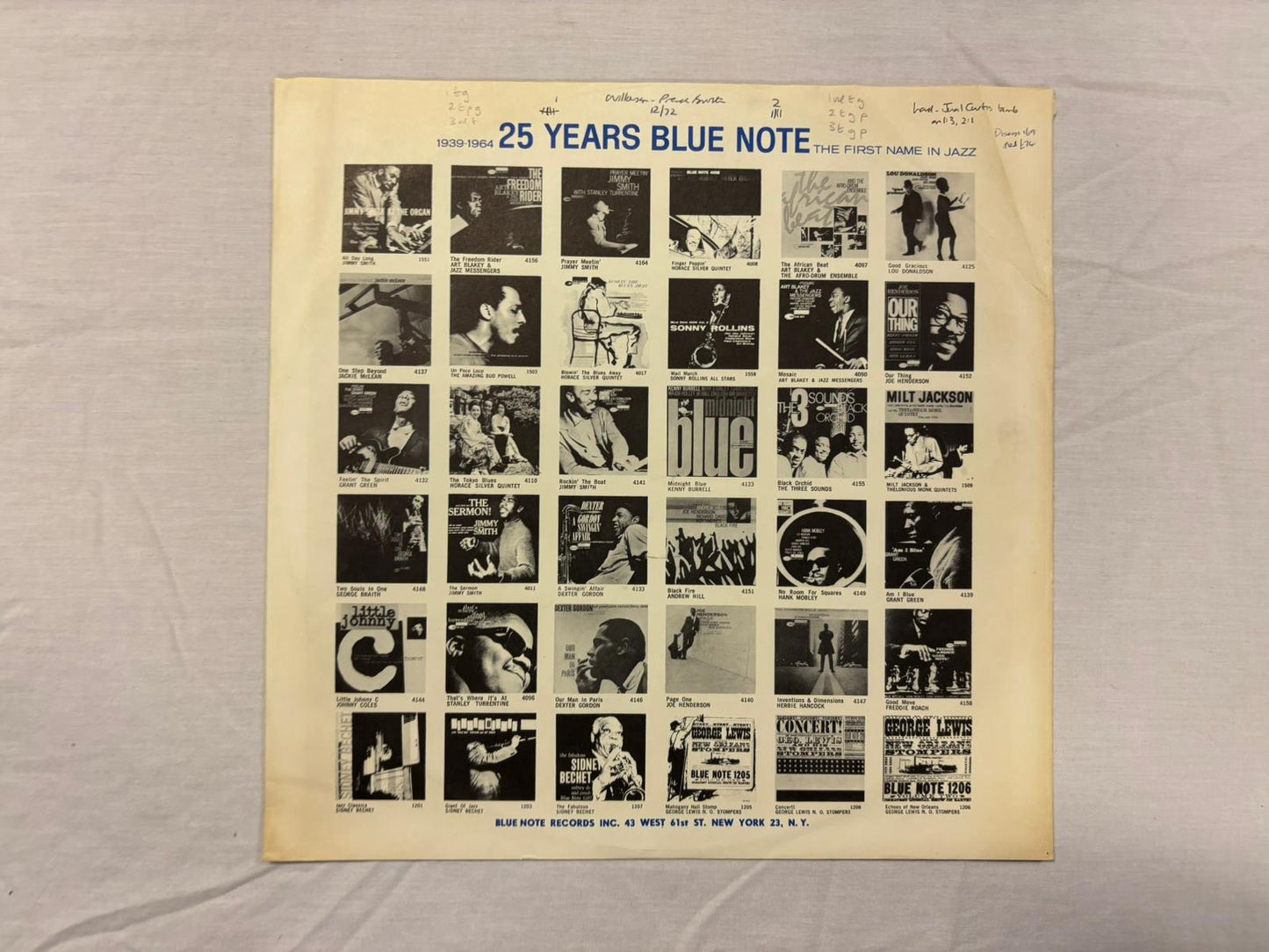 Don Wilkerson - Preach Brother! LP US Original Mono Blue Note BLP 4107