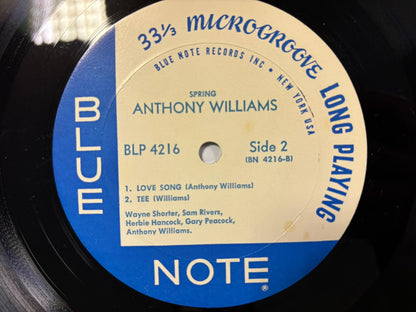 Anthony Williams - Spring LP US Original Mono Blue Note BLP 4216
