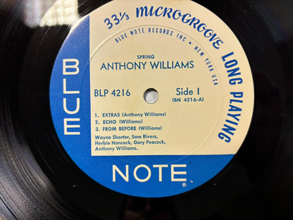 Anthony Williams - Spring LP US Original Mono Blue Note BLP 4216