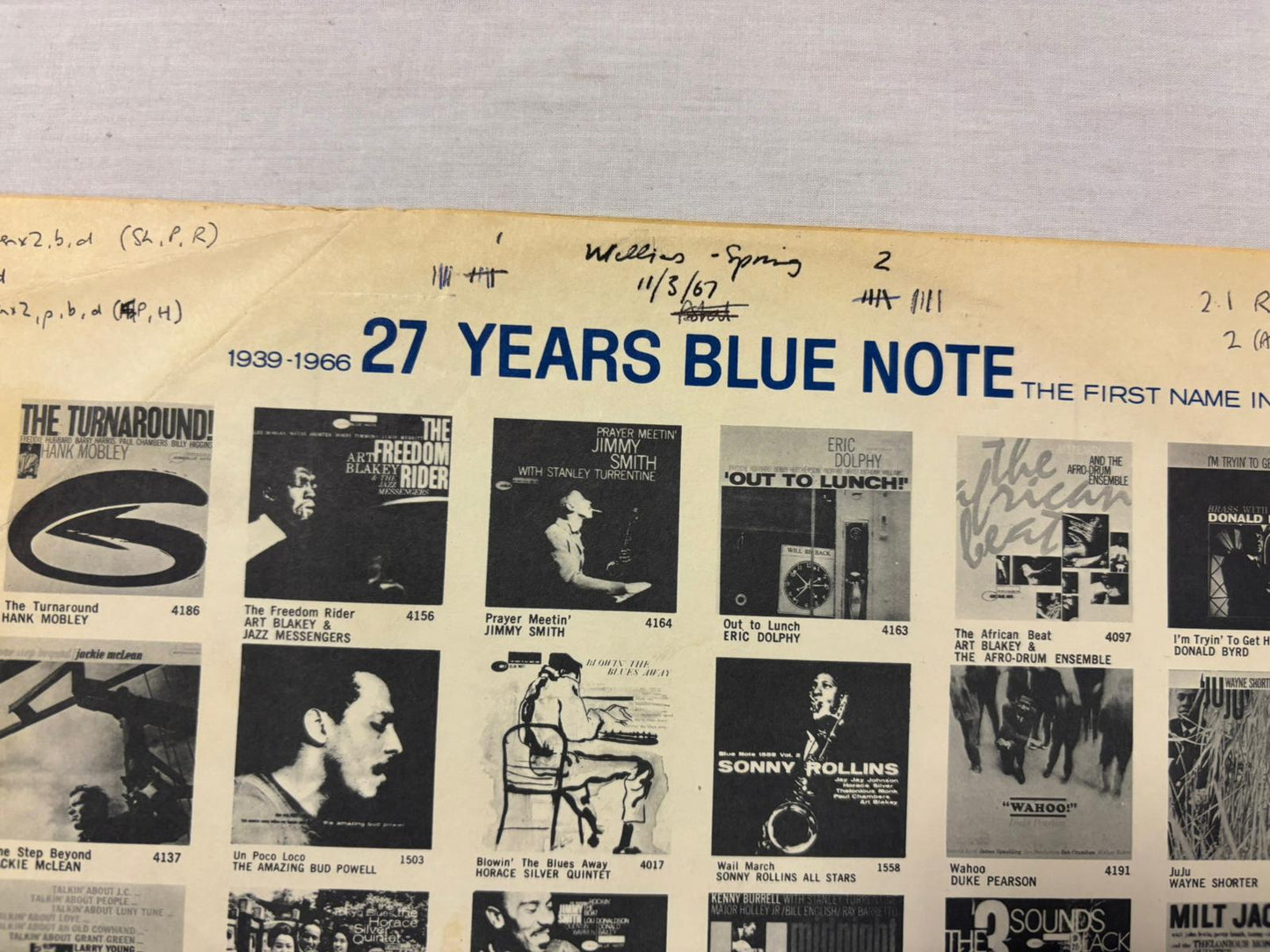 Anthony Williams - Spring LP US Original Mono Blue Note BLP 4216