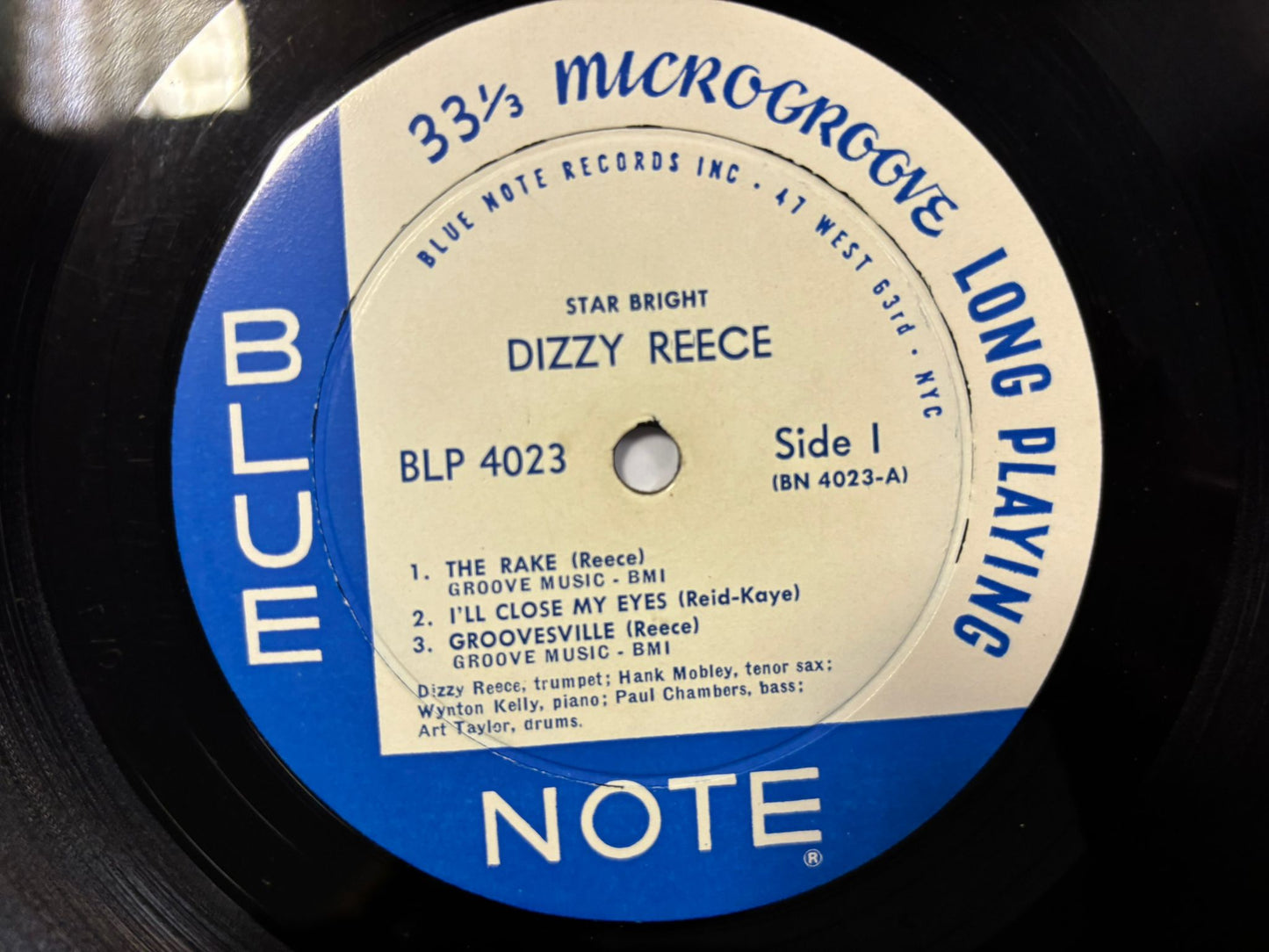 Dizzy Reece - Star Bright LP US Original Mono Blue Note BLP 4023