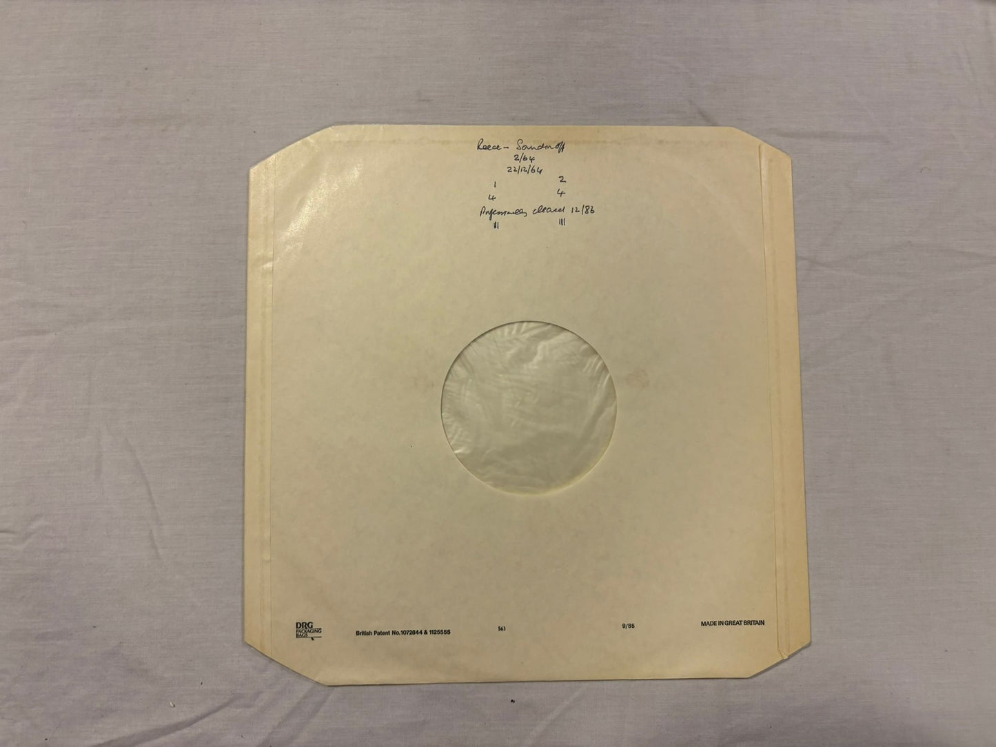 Dizzy Reece - Soundin' Off LP US Original Mono Blue Note BLP 4033