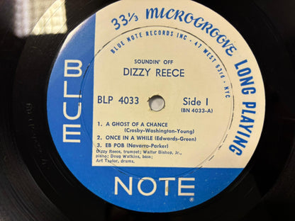Dizzy Reece - Soundin' Off LP US Original Mono Blue Note BLP 4033