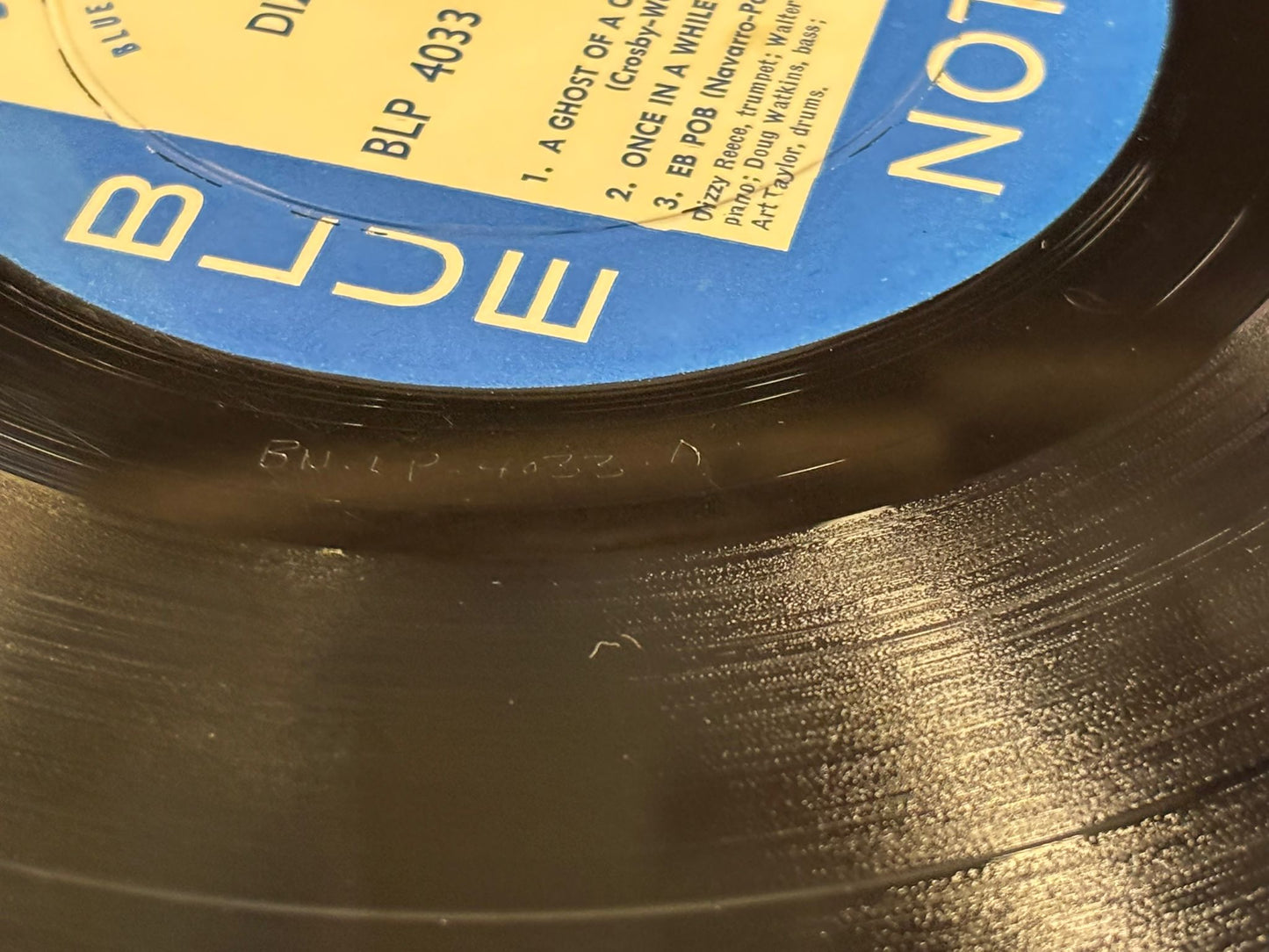 Dizzy Reece - Soundin' Off LP US Original Mono Blue Note BLP 4033