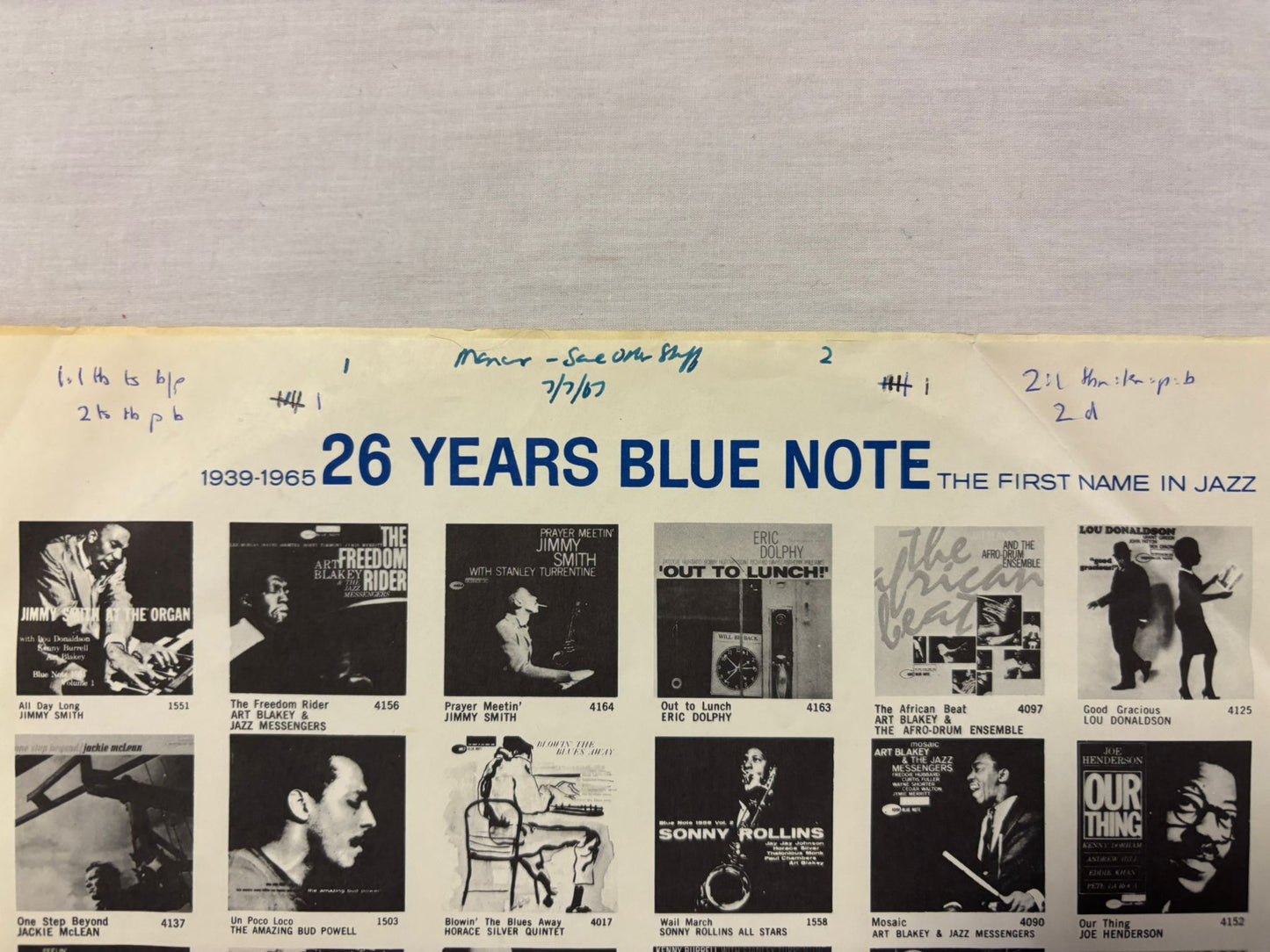 Graham Moncur III - Some Other Stuff LP US Original Blue Note Mono BLP 4177