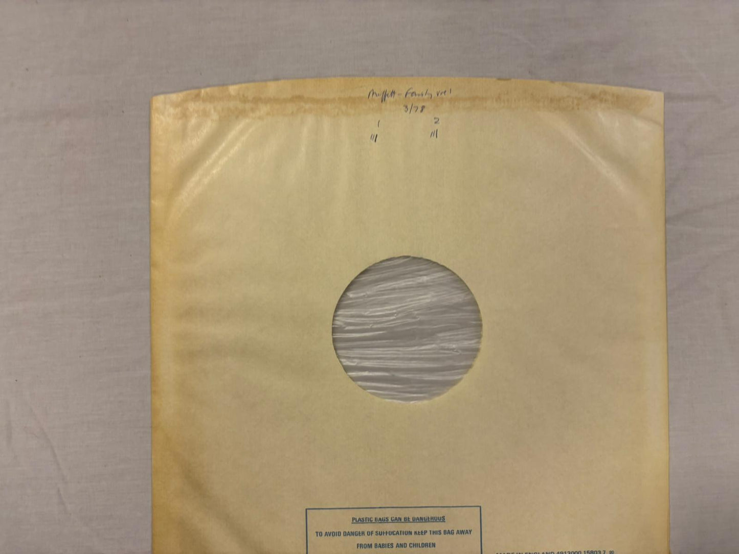 The Charles Moffat Family - Vol. 1 LP US Original LRS-RT-6142