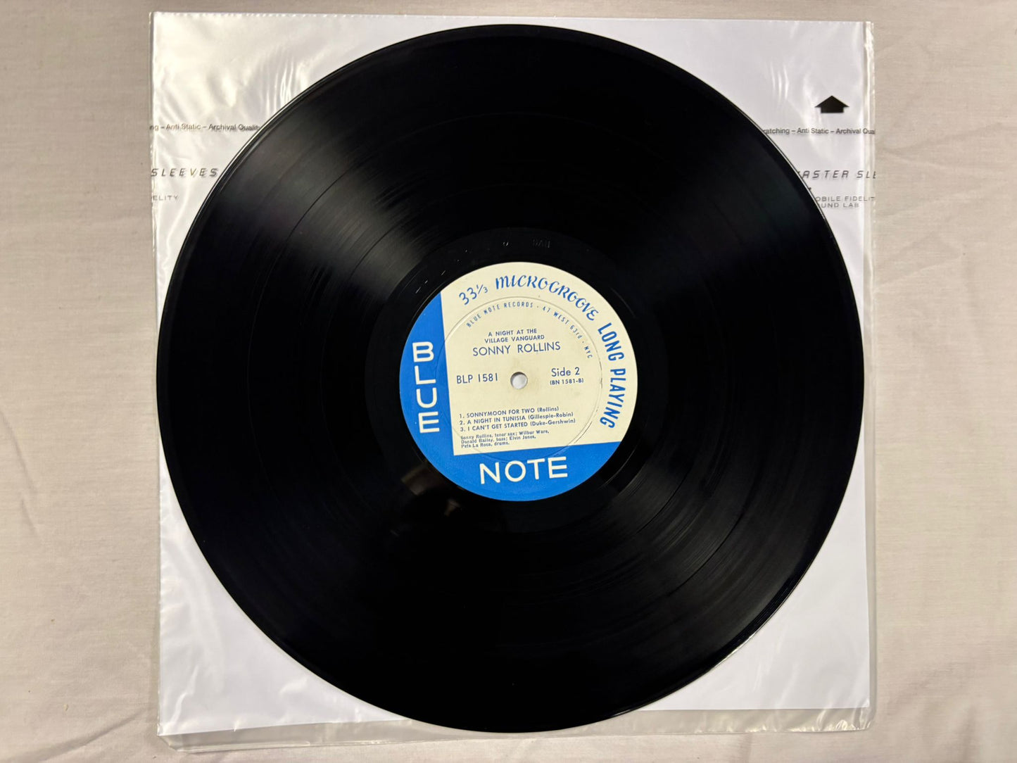 Sonny Rollins - A Night At The Village Vanguard LP US Original Mono Blue Note BLP 1581