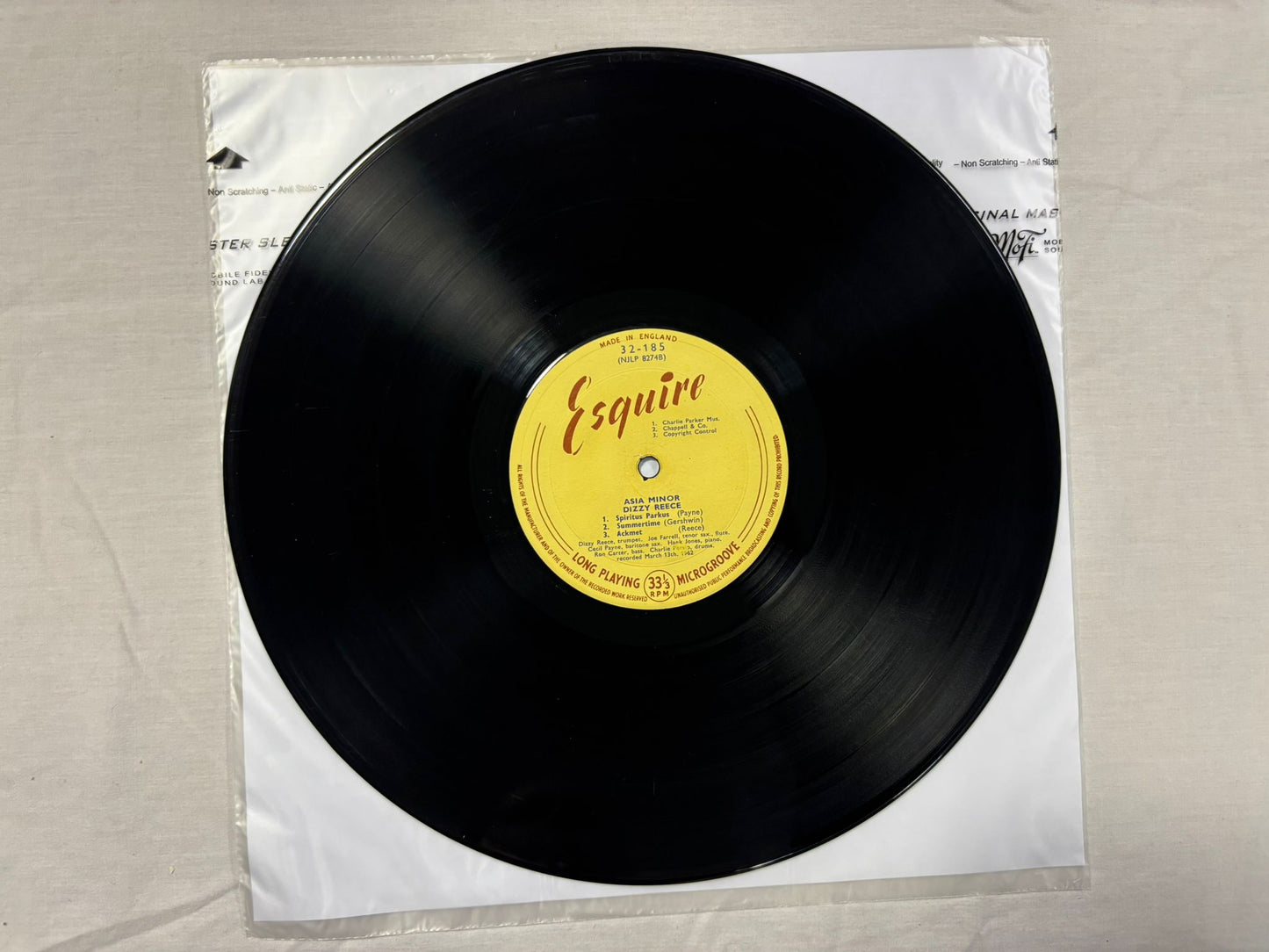Dizzy Reece Asia Minor LP UK 1st Esquire 32-185