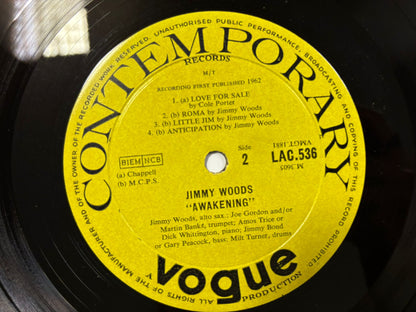 Jimmy Woods - Awakening LP UK Mono LAC 536