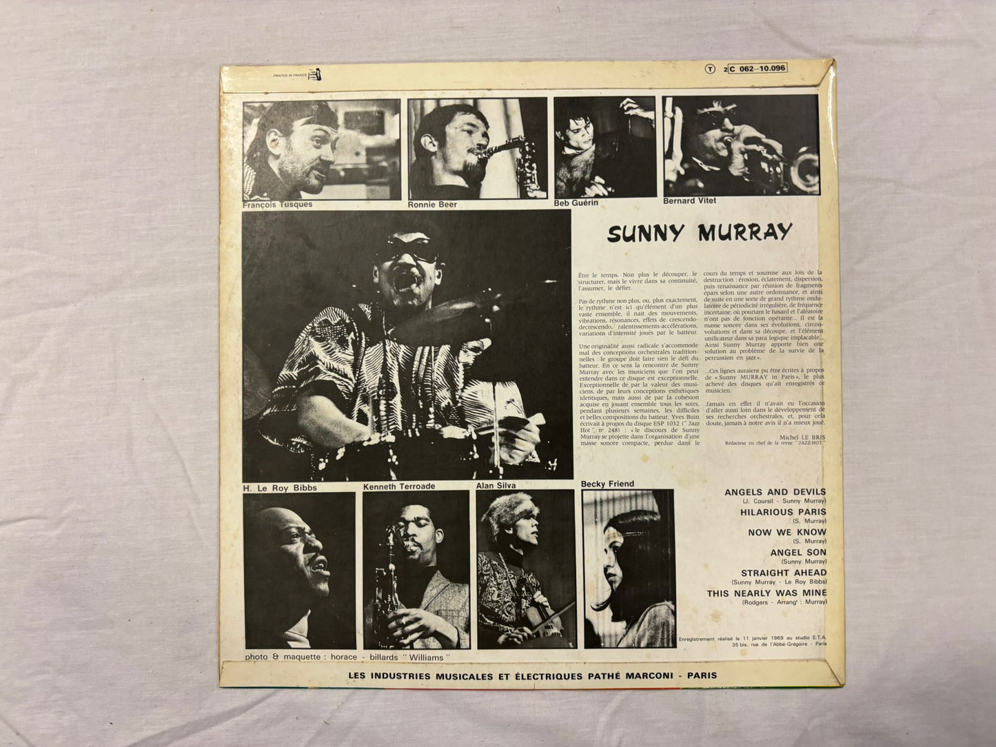 Sunny Murray - Big Chief LP French Original