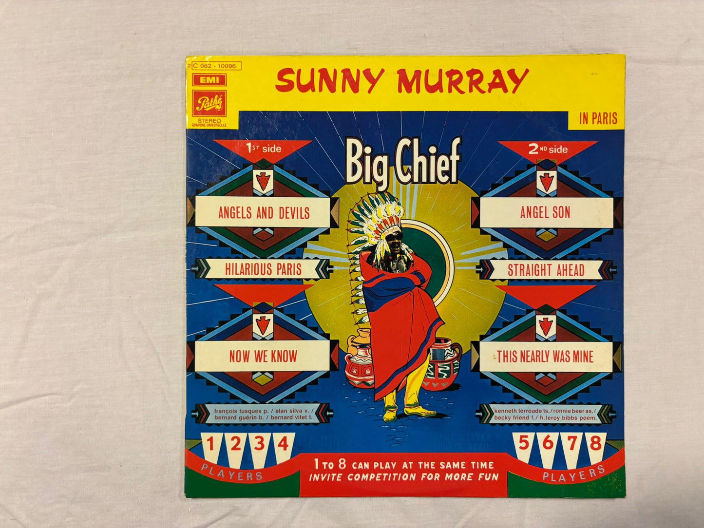 Sunny Murray - Big Chief LP French Original