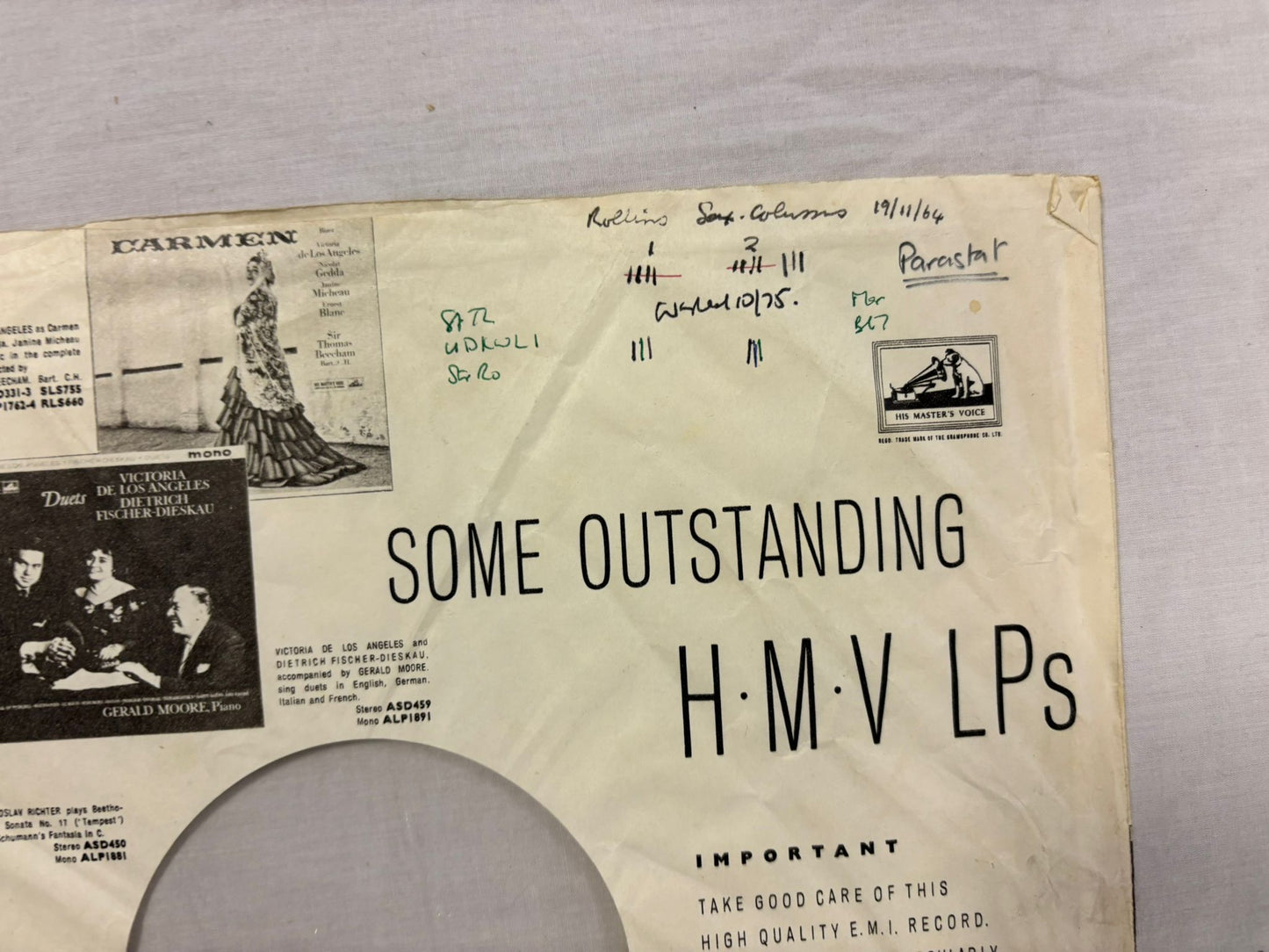 Sonny Rollins - Saxophone Colossus LP Denmark Pressing Original