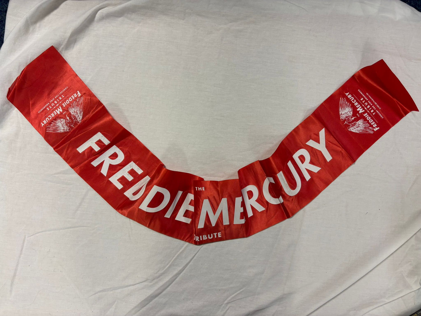 Freddie Mercury Tribute Concert Banner / Scarf