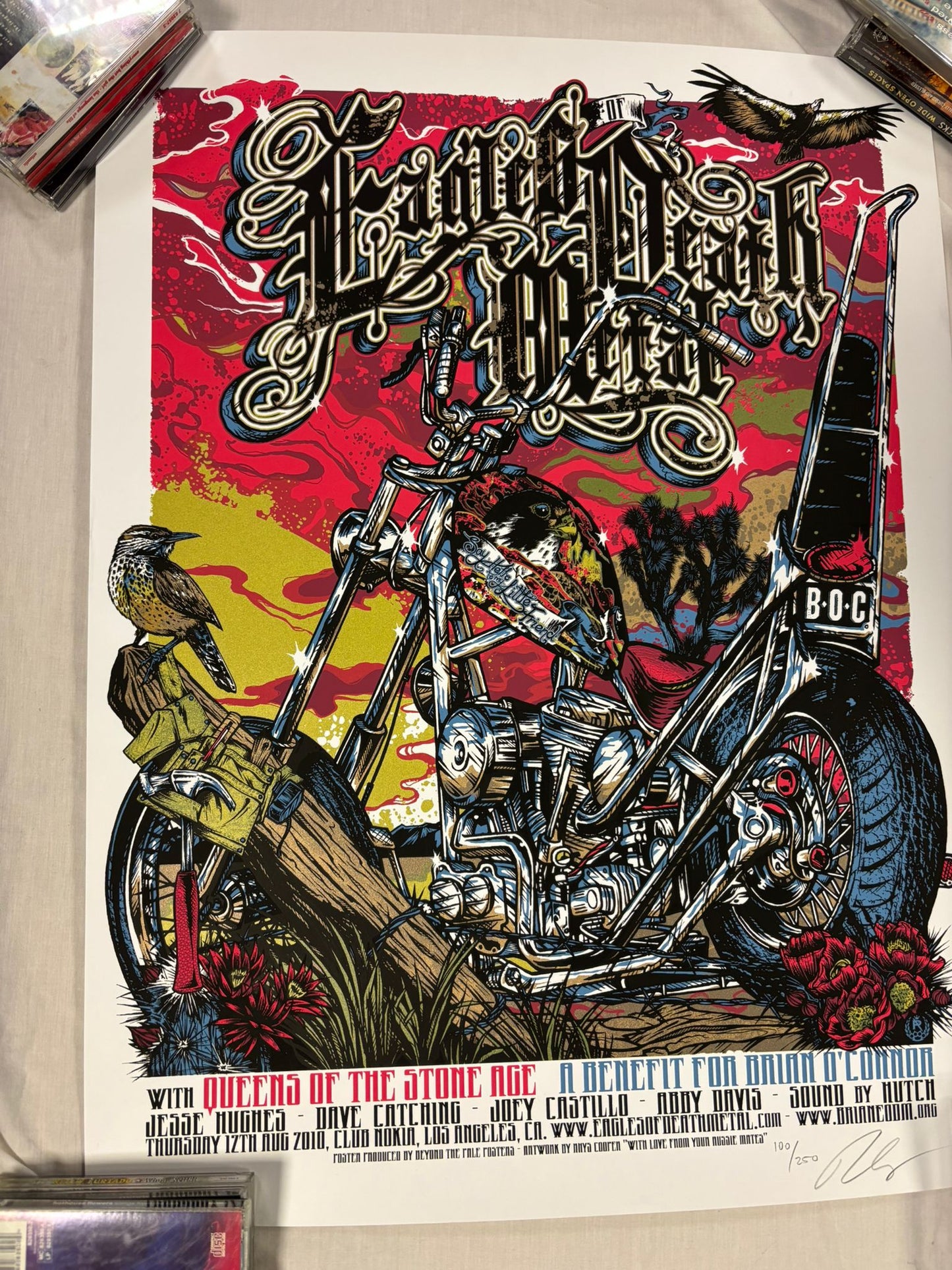 Eagles Of Death Metal Poster - Queens Of The Stone Age Limited Edition