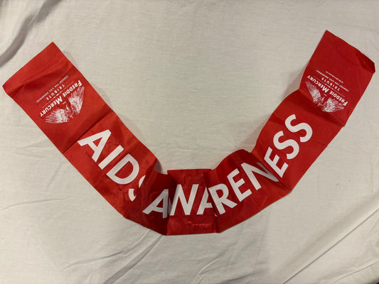 Freddie Mercury Tribute Concert Banner / Scarf