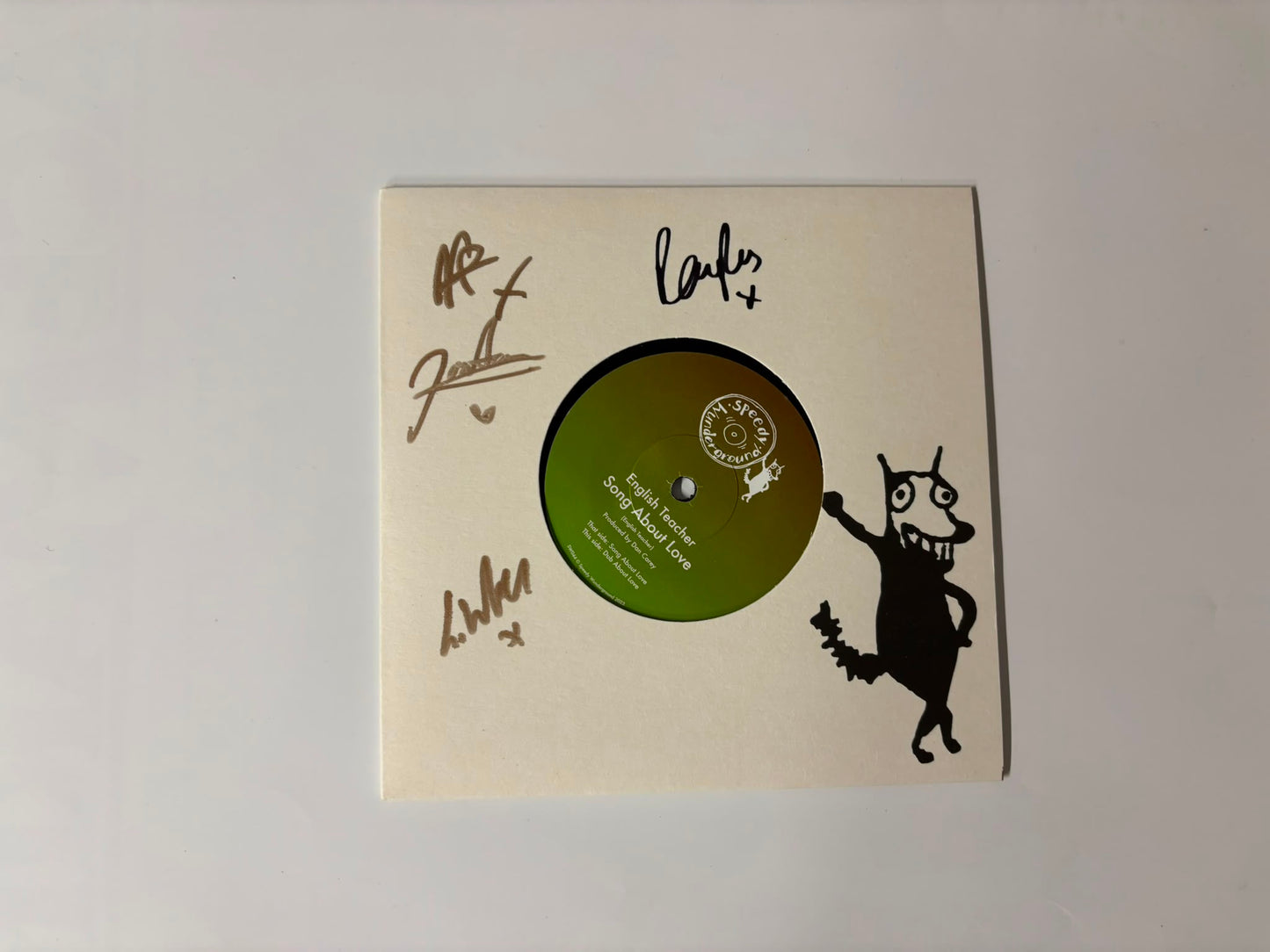 English Teacher - Songs about love : Signed : 7'