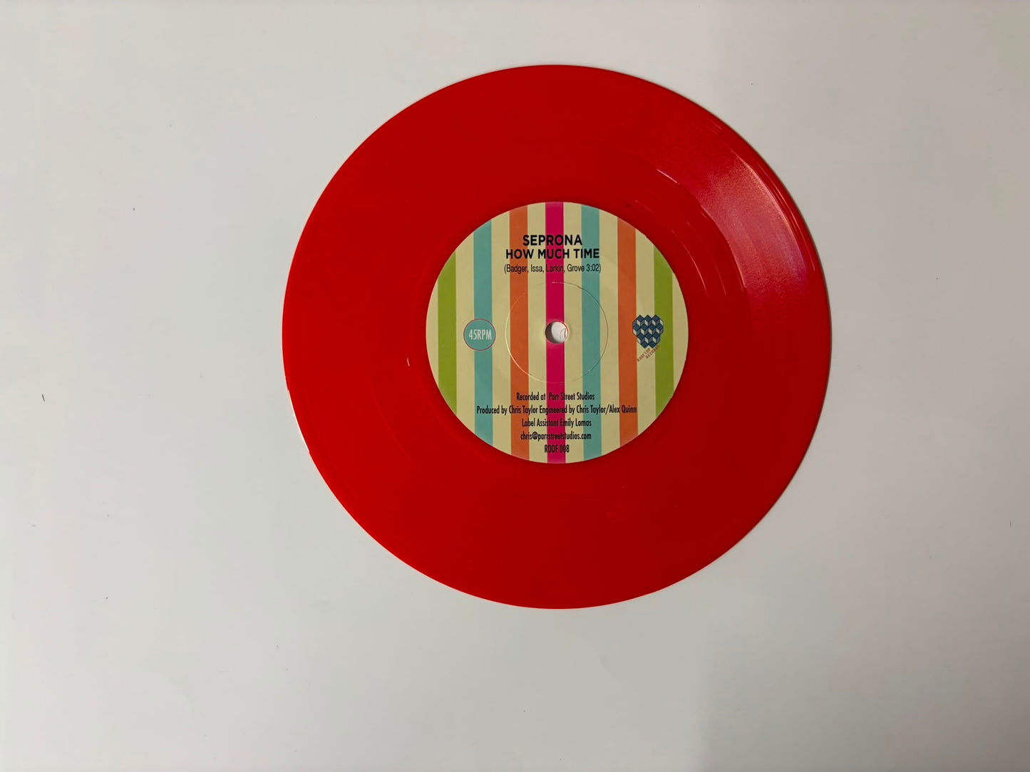 Red Rum Club - Everybodys Friend : Signed : 7'